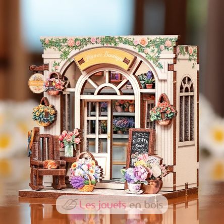 Mini Book Nook Blumenboutique CT103 Cartartem 2