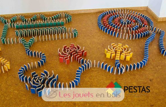 Schachtel mit 500 Dominosteinen Pestas PE-500Pcube Pestas 6