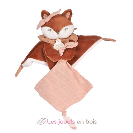 Mina Fox Schnullerclip-Kuscheltier 20 cm DC4686 Doudou et Compagnie 3