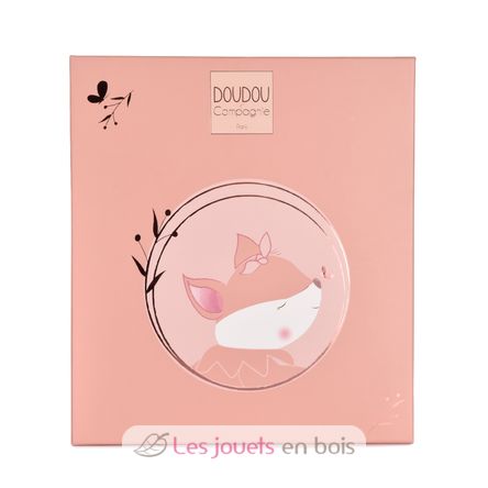 Mina Fox Schnullerclip-Kuscheltier 20 cm DC4686 Doudou et Compagnie 5