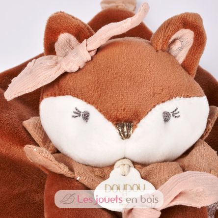 Mina Fox Schnullerclip-Kuscheltier 20 cm DC4686 Doudou et Compagnie 4
