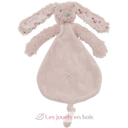 Kuscheltier Hase Richie rosa mit Muster 25 cm HH134582 Happy Horse 1