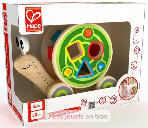 Nachzieh-schnecke HA-E0349 Hape Toys 7