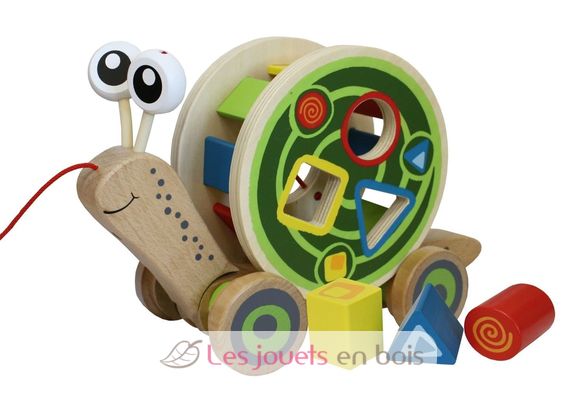 Nachzieh-schnecke HA-E0349 Hape Toys 1