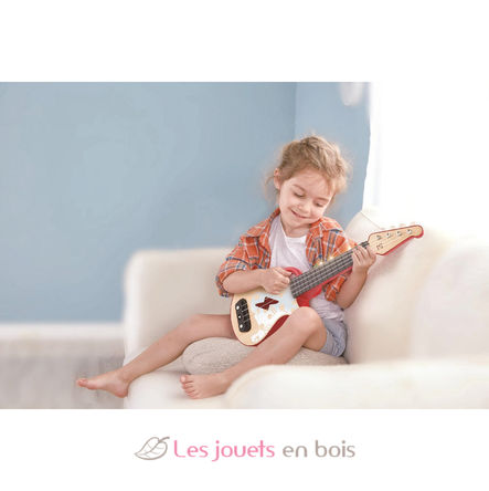 Lernen Sie mit Lights Ukulele HA-E0624 Hape Toys 2