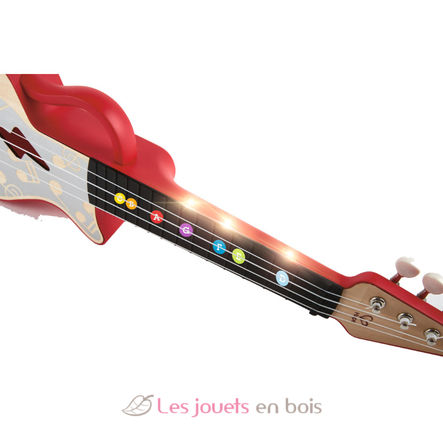 Lernen Sie mit Lights Ukulele HA-E0624 Hape Toys 4