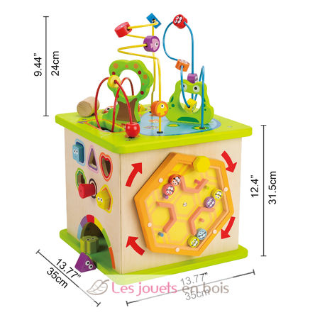 Spielwürfel Kleine Tierchen HA-E1810 Hape Toys 4