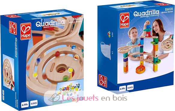 Murmel-Set HAPE6035-3733 Quadrilla 2