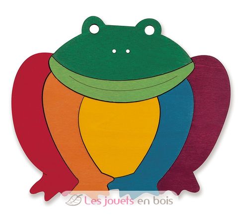 Puzzle - Regenbogenfrosch HA-E6503 Hape Toys 2