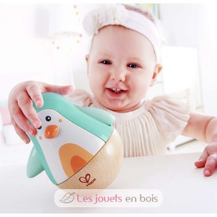 Stehauf-pinguin Türkis HA-E8573 Hape Toys 2