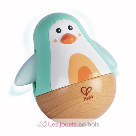 Stehauf-pinguin Türkis HA-E8573 Hape Toys 1