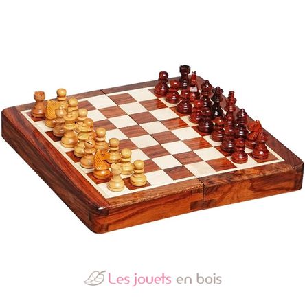 Klappbares Schachbrett 18 cm König 31 mm WJ-ECBM07S Wilson Jeux 4