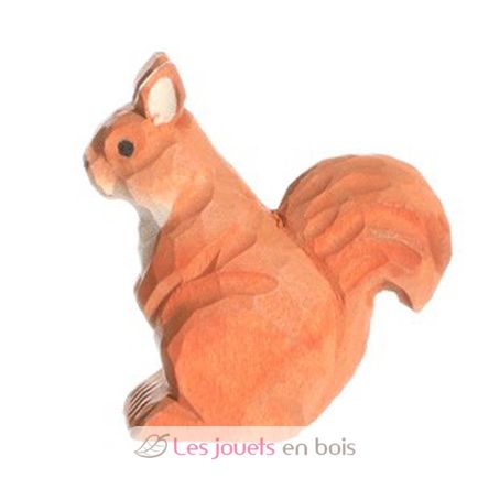 Figur rotes Eichhörnchen aus Holz WU-40714 Wudimals 1