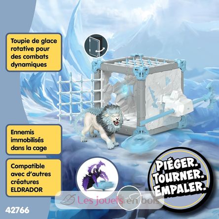 BattleCave Eislöwen-Figur SC-42766 Schleich 5
