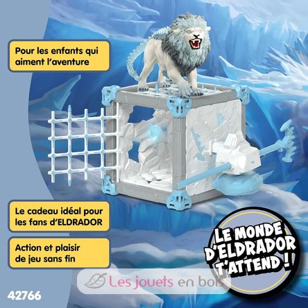 BattleCave Eislöwen-Figur SC-42766 Schleich 7