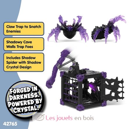 BattleCave Dark Spider Figur SC-42765 Schleich 3