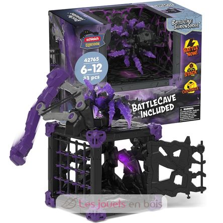 BattleCave Dark Spider Figur SC-42765 Schleich 1