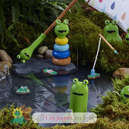 Stapelhündchen Babeth der Frosch V8085S Vilac 3