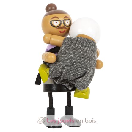 Biegepuppen-Familie mit Baby LE12426 Small Foot company 3