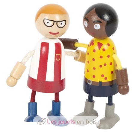 Biegepuppen-Familie mit Baby LE12426 Small Foot company 10