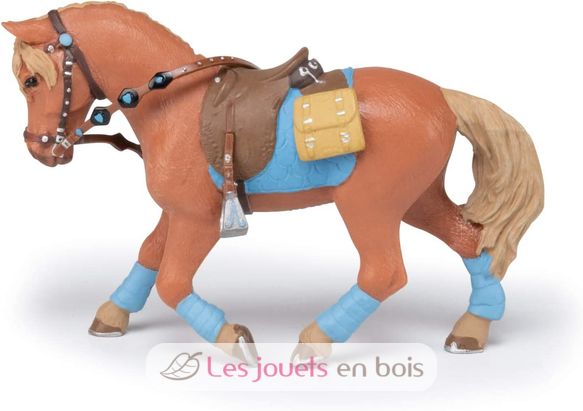 Pferdefigur eines jungen Reiters PA51544-3521 Papo 2