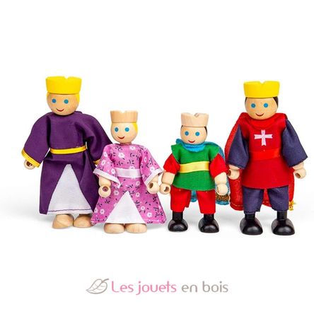 Puppenset königliche Familie BJ-JT160 Bigjigs Toys 2