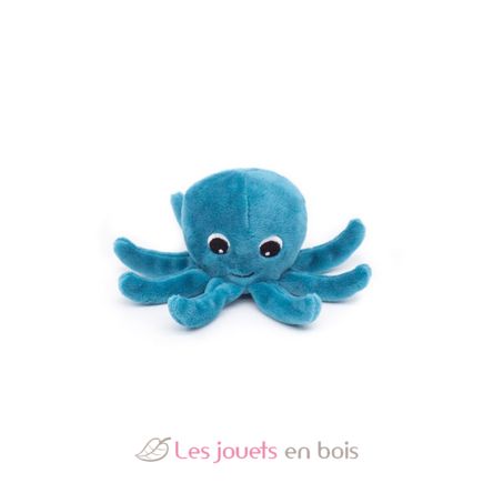 Filou blaues Octopus Ptipotos-Plüschtier DE74100 Les Déglingos 6