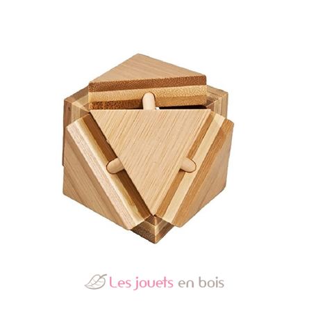 Bambus-Puzzle "Magische Dreiecksbox" RG-17155 Fridolin 1