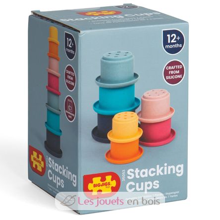Stapelspiel aus silikon BJ35053 Bigjigs Toys 9