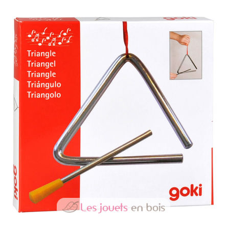 Triangel aus Metall 10 cm GK-UC004 Goki 1