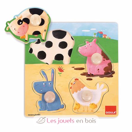 Nutztiere Puzzle GO53069 Goula 1