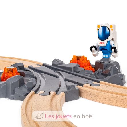 Eisenbahn-Set Weltraumforschung BR36153 Brio 10