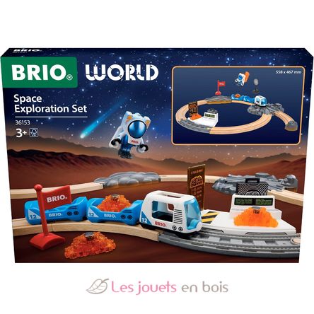 Eisenbahn-Set Weltraumforschung BR36153 Brio 2