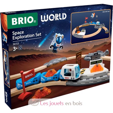 Eisenbahn-Set Weltraumforschung BR36153 Brio 4