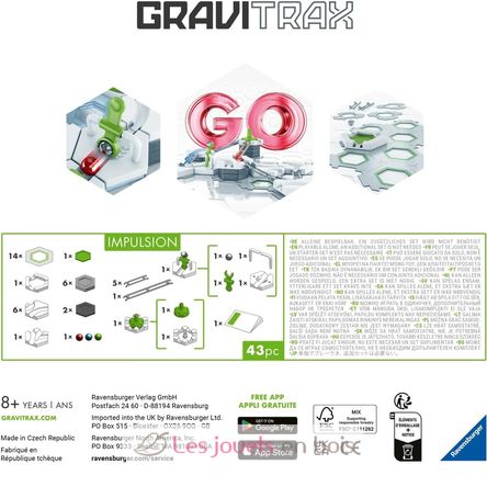 Gravitrax – GO Impulsion RAV12020015 Ravensburger 4