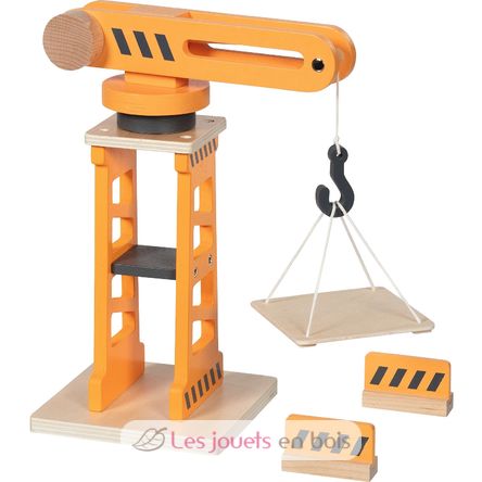 Drehkran mit zwei Absperrbarken GK55824 Goki 6