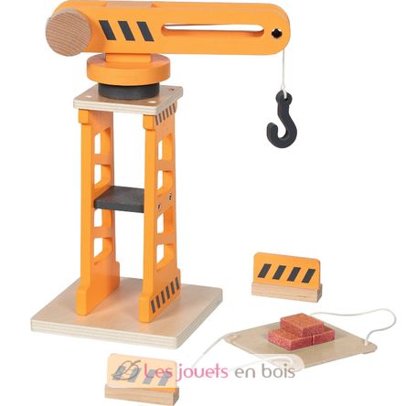 Drehkran mit zwei Absperrbarken GK55824 Goki 1