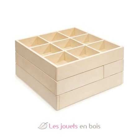 Stapelbare Sortierschalen aus Holz G4704 Guidecraft 1
