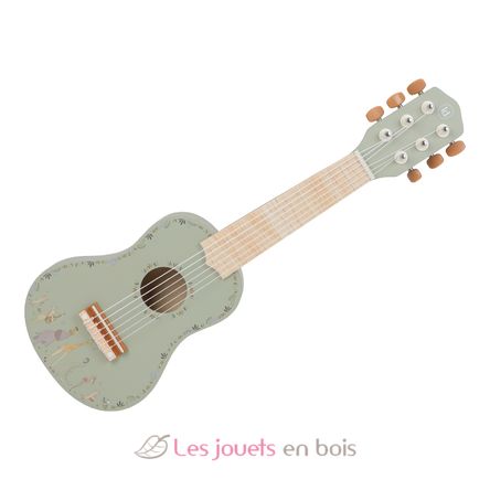 Grüne Holzgitarre Safari Friends LD7470 Little Dutch 2