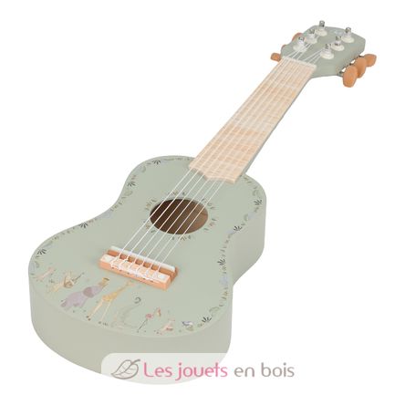 Grüne Holzgitarre Safari Friends LD7470 Little Dutch 1