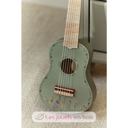 Grüne Holzgitarre Safari Friends LD7470 Little Dutch 6