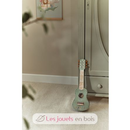 Grüne Holzgitarre Safari Friends LD7470 Little Dutch 7