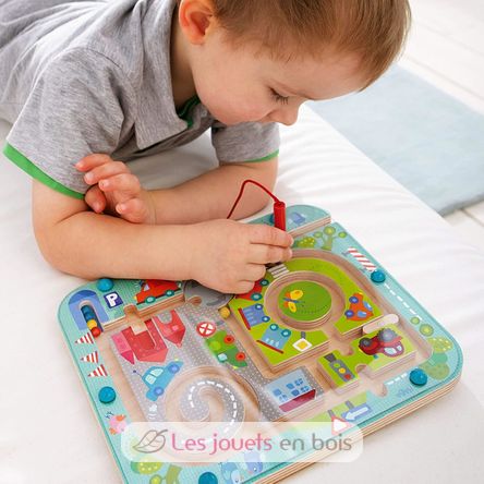 Magnetspiel Stadtlabyrinth HA301056 Haba 4