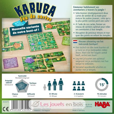 Karuba - Das Kartenspiel HA303475 Haba 5
