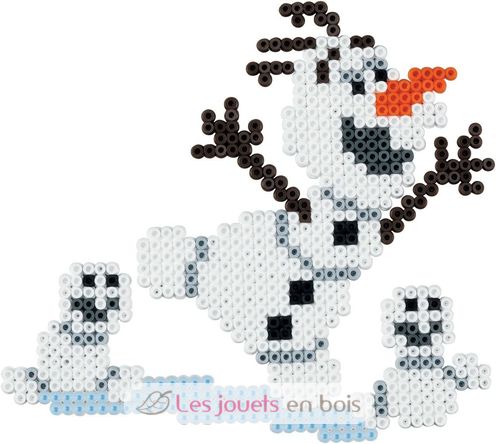 Tüte mit 1000 Kunststoffperlen Midi Weiß HAMA-207-01 Hama 3
