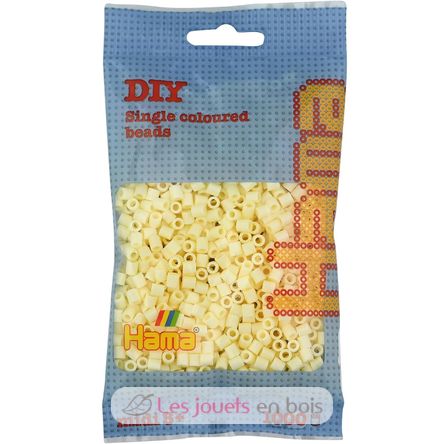 Tüte mit 1000 Kunststoffperlen Midi Creme HAMA-207-02 Hama 1