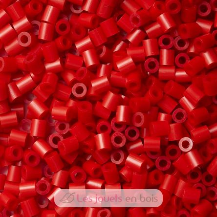 Tüte mit 1000 Kunststoffperlen Midi rot HAMA-207-05 Hama 1