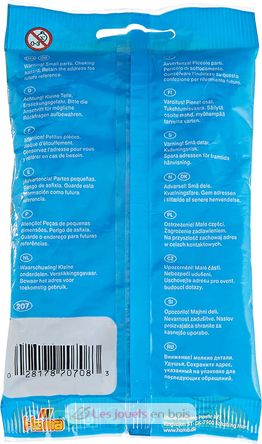 Tüte mit 1000 Kunststoffperlen Midi Dunkelblau HAMA-207-08 Hama 3