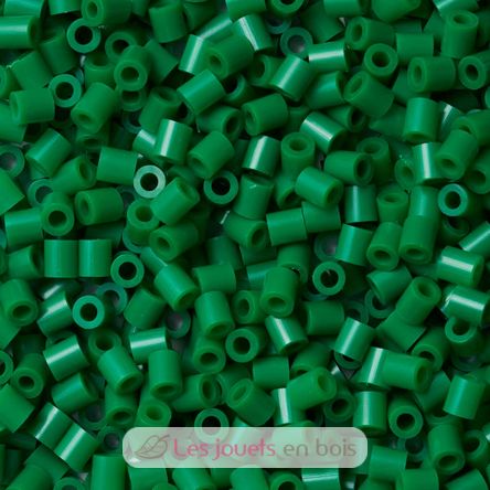 Tüte mit 1000 Kunststoffperlen Midi Grün HAMA-207-10 Hama 1