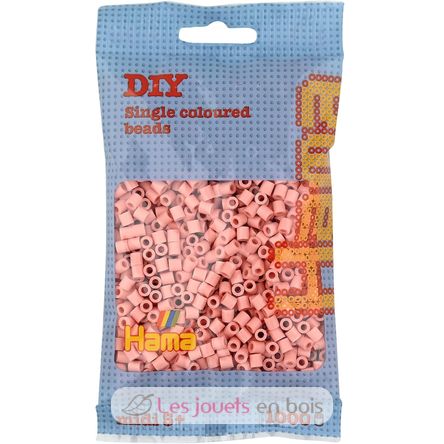 Tüte mit 1000 Kunststoffperlen Midi Fleisch HAMA-207-26 Hama 1